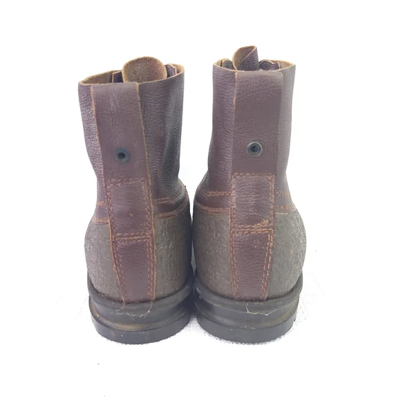 Vintage Varnamo 1971 Military Swedish Army Combat Boots Rubber Size 265 US 9-9.5